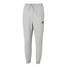 Adidas Celana Olahraga Serbaguna untuk Latihan Musim Semi/Gugur, Celana Olahraga Rajut Nyaman untuk Pria dengan Potongan Meruncing JE3855 - Abu-abu Heather Sedang - View 1