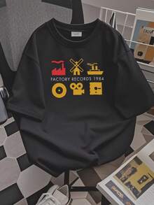 Men Sports Tees & Tanks - 黑色 - 查看 1