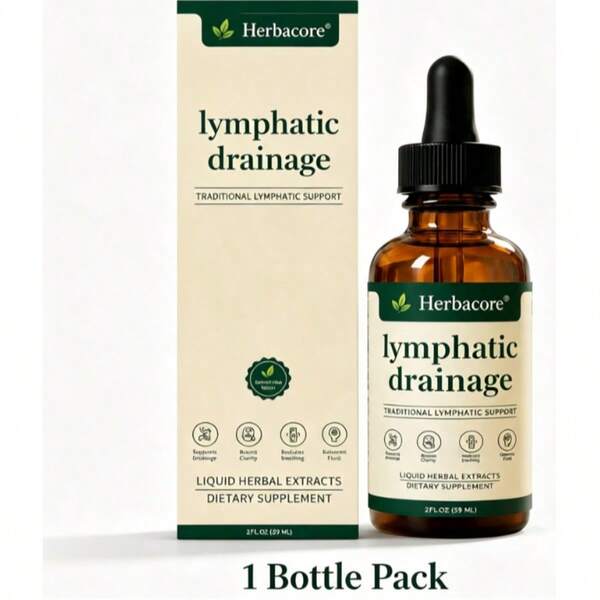 High Demand!3X- Lymphatic Drainage Lymphoria &Amp; Immune Support - Detox, Bloat Relief 59ml.Women Daily Nutrient Support!