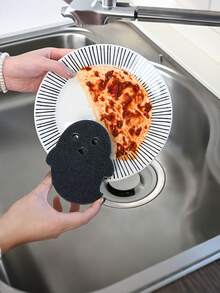 1pc/2pcs Cute Ghost Sponge, Suitable For Multiple Scenarios: Cleaning Coffee Machine, Bathroom, Sink, Perfect Christmas And Halloween Gift - View 8