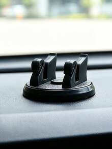 Swan Shaped Adhesive Car Dashboard Phone Holder, 360 Degree Rotatable Car Center Console Navigation Stand, Universal Paste‑On Car Phone Mount For Vehicle Interior Phone Support - Multicolor - View 5