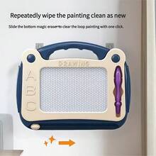 Children's Magnetic Drawing Board Toy, Colorful Erasable Doodle Writing Board, Cute Cartoon Magnetic Drawing Board, Baby Drawing Board Table For Writing, Learning, And Painting, Educational Early Learning Toy, Halloween, Christmas Gift - Multicolor - View 3