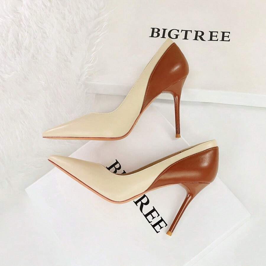 Women Pumps - 米色 - 查看 1