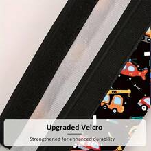 2pcs/Set Car Seat Belt Adjuster & Safety Strap Limiter, Cute Detachable Portable Anti-Choke Belly & Shoulder Protector Set - Multicolor - View 6