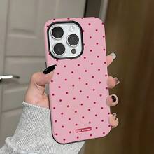 [24h Shipping From DE/FR/ES]Apple 17 16 15 Promax  21 22 23 24 25 26 Ultra GalaxyPremium 2026 Yellow Polka Dot Armor Shell For Apple  18/17/16/15/14/13/12/11 Pro/Plus/Max |   Dual-Layer Hard PC + Soft Bumper |   Anti-Scratch Glossy Finish |   Anti-Yellowing & Ultra-Lightweight |   The Perfect Christmas Or Birthday Surprise For Mum, Sister, Or Best Friend - Gift-Ready Packaging - 1 Piece Of Picture Color - View 6