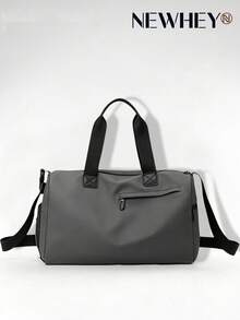 NEWHEY Men's Waterproof Handbag With Separate Shoe Compartment, Large Capacity Shoulder/Crossbody Bag - Multicolor - View 9