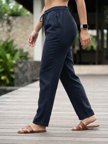 Women Pants - Black - View 2