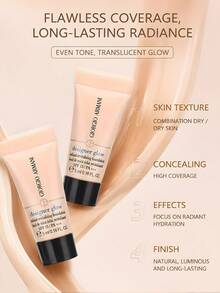 Giorgio Armani Sampel Mini Blue Label Liquid Foundation 5ml, Shade 1 Ivory, Alas Bedak Tahan Lama, Melembapkan, dan Sempurna, Cocok untuk Kulit Kering - Biru - 5ml - View 4