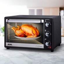 FORNO ELÉTRICO PORTÁTIL EOS 60L EFE60PP PRETO - Entrada do Brasil (127V) - Visão 5