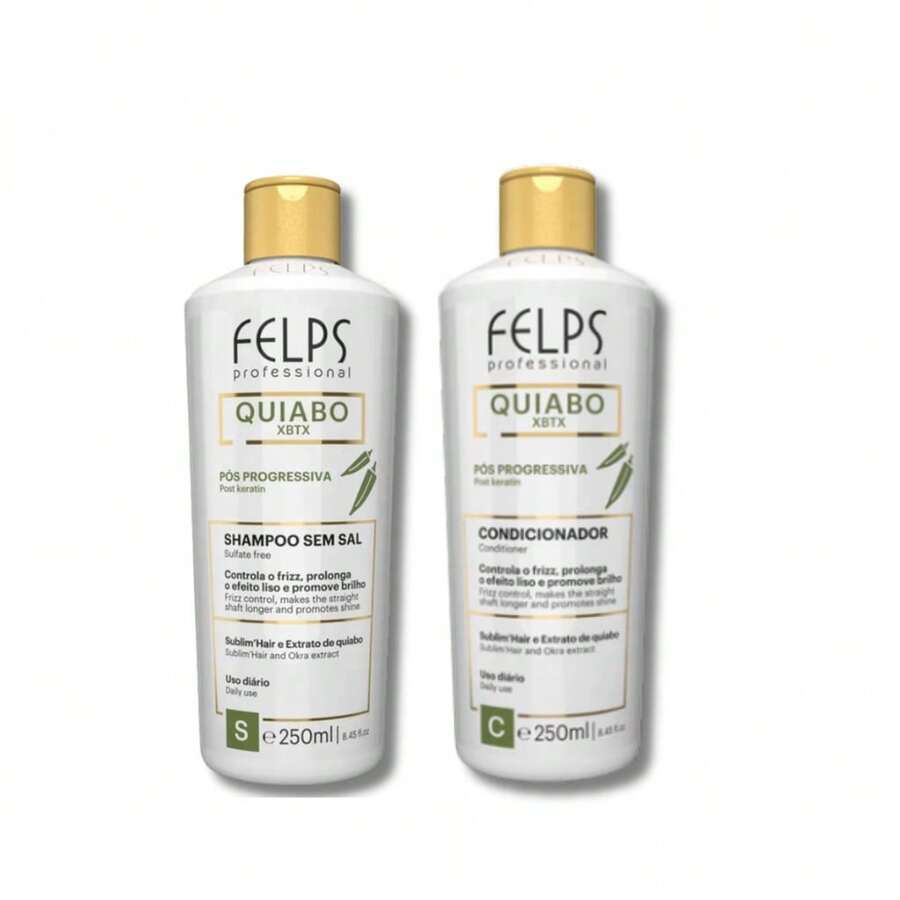 Felps Professional Em Alta! Shampoo Pós Quimica + Condicionador Pós ...