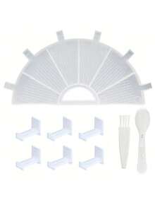 6-Grid Diamond Painting Tray With Plastic Brush, Suitable For DIY Diamond Sorting And Handmade Crafts - Sets - View 14