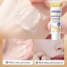SADOER 2pcs Collagen Exfoliating Gel, Facial Cleansing Scrub Mud Exfoliating Face Wash Dead Skin Remover, Suitable For Face And Body Collagen Exfoliating Gel, Face And Body Scrub, Deep Pore Cleansing, Suitable For All Skin Types, Daily Facial And Body Care - Multiple Styles - View 6