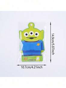 Monogram Disney 1PC   Licensed Shaped Sticky Notes Men Woody Buzz Jessie Self-Adhesive Pocket Office School Fan Gift - one-size - View 3