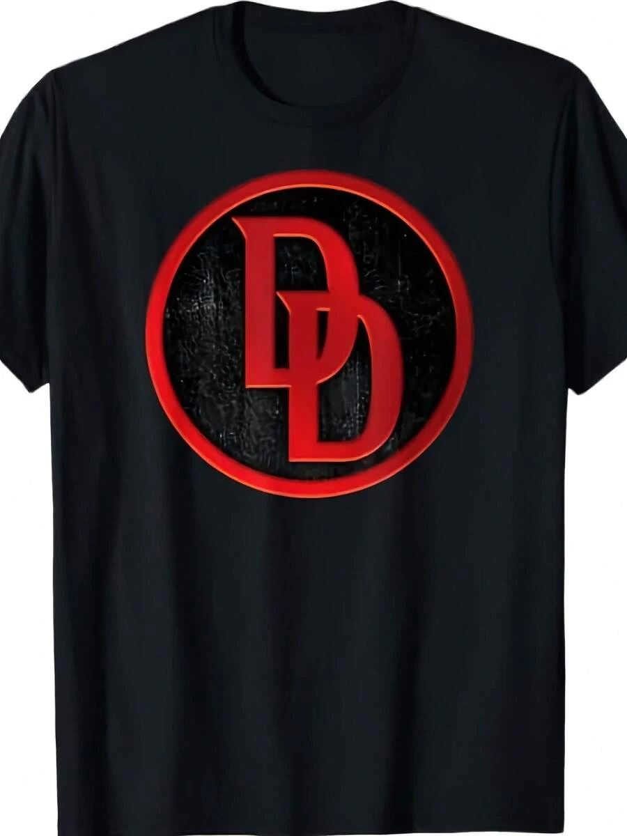 Mar.Vel Daredevil Born Again Super Hero Costume Icon Symbol T-Shirt - Style - View 1
