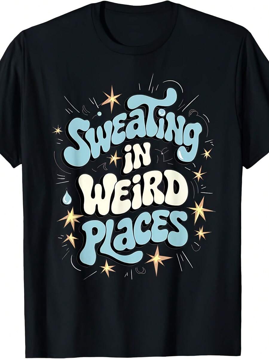Embarrassing Shirt Funny Inappropriate Sweating Adult Humor T-Shirt - 款式 - 查看 1