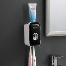 1/2 buah Dispenser Pasta Gigi Otomatis yang Dipasang di Dinding dengan Tempat Sikat Gigi, Set Aksesori Kamar Mandi, Dekorasi Kamar Mandi Rumah, Dekorasi Musim Gugur, Musim Kembali ke Sekolah - Beraneka warna - View 16