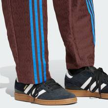 Adidas Spring/Autumn Men's Sports Pants, Vintage Jacquard Striped Casual Drawstring Long Pants JN5970 - Dark Gray Brown - View 2