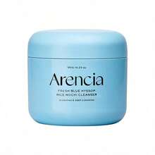 Arencia Fresh Green Rice Mochi Cleanser 120g/4.23 Oz | 洗面乳 | 溫和去角質全效型 | 深層清潔、保濕、收斂毛孔 | 含米水與綠茶 - 藍色牛膝草 - 120g - 查看 5