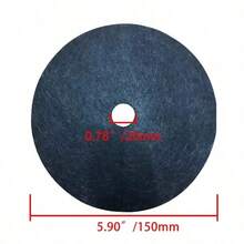 1pc Round Tree Protection Mat, Cover Fabric, Barrier, Indoor/Outdoor Garden Plant Cover, Brand New - Black - View 10