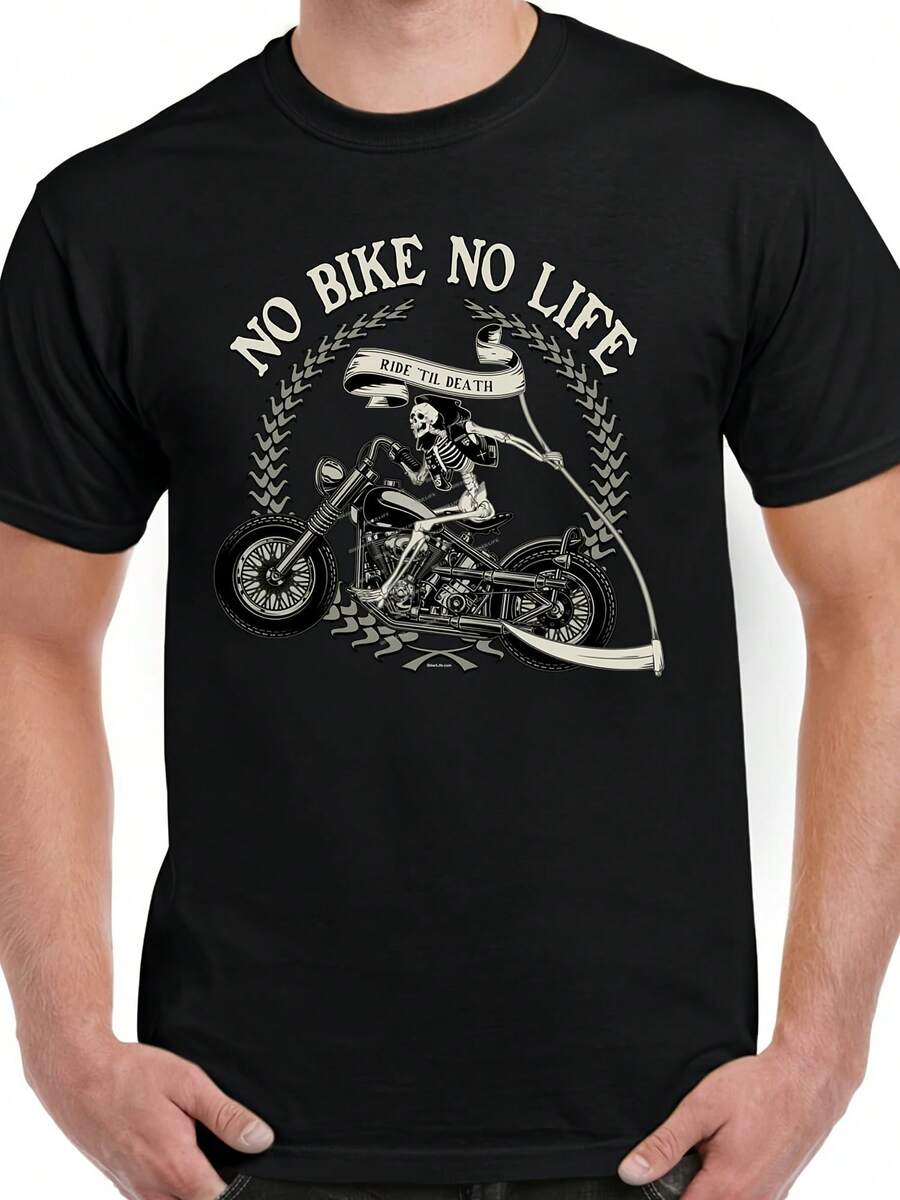 No Bike No Life T-Shirt - 款式 - 查看 1