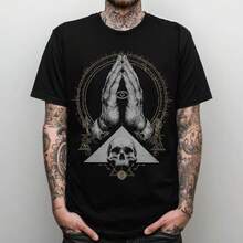 Men T-Shirts - Black - View 2