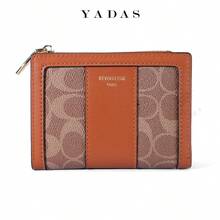 YADAS Fashion New Wholesale Oval Print Vintage Pattern 80% Off Stackable Foreign Trade Coin Purse Women's Wallet - D2001-d014 Apricot - View 10