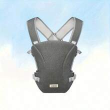 1pc Baby Mesh Backpack Carrier, Cross-Back Design, Adjustable Pressure-Relieving Shoulder Straps, Breathable Mesh For Ventilation, Lightweight Convenient Carrying Solution For Infants & Toddlers - Baby Mesh Breathable Baby Carrier - View 11