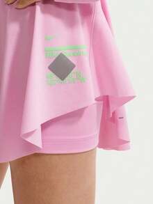 Nike Women's AS W NK SWIFT SKORT NV Woven Sports Skort IM7545-654 - Pink - View 4
