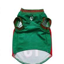 Mexico National Football Team Style Pet Jersey, Dog T-Shirt, Number 15, Striped Design, English Number Print, Suitable For All Dog Breeds, Perfect For Halloween, Christmas And Birthday Costumes - Green - View 7