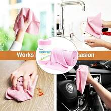20Pcs Extra Large Tear-Off Microfiber Cleaning Cloths, Dopamine Color Tearable Towels, Kitchen Towels, Convenient And Easy To Use, Reusable, Washable, No Water Stains, Super Absorbent, Suitable For Car, Home, Garage Or Store, Christmas Gift For Kitchen, Bathroom, Car, Home Cleaning - Multicolor - View 10