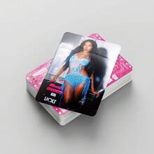 55pcs KATSEYE Pinky Up Lomo Photo Cards Sophia, Lara, Megan, Yoonchae, Manon, Daniela KATSEYE Member Photos, Fan Collection Postcards Katseyephotocard Photo Card Protective Sleeves Pinky Up, K-Pop Photocards, LOMO Cards, Trading Cards - Multicolor - View 11