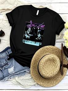 Women T-Shirts - 黑色 - 查看 1