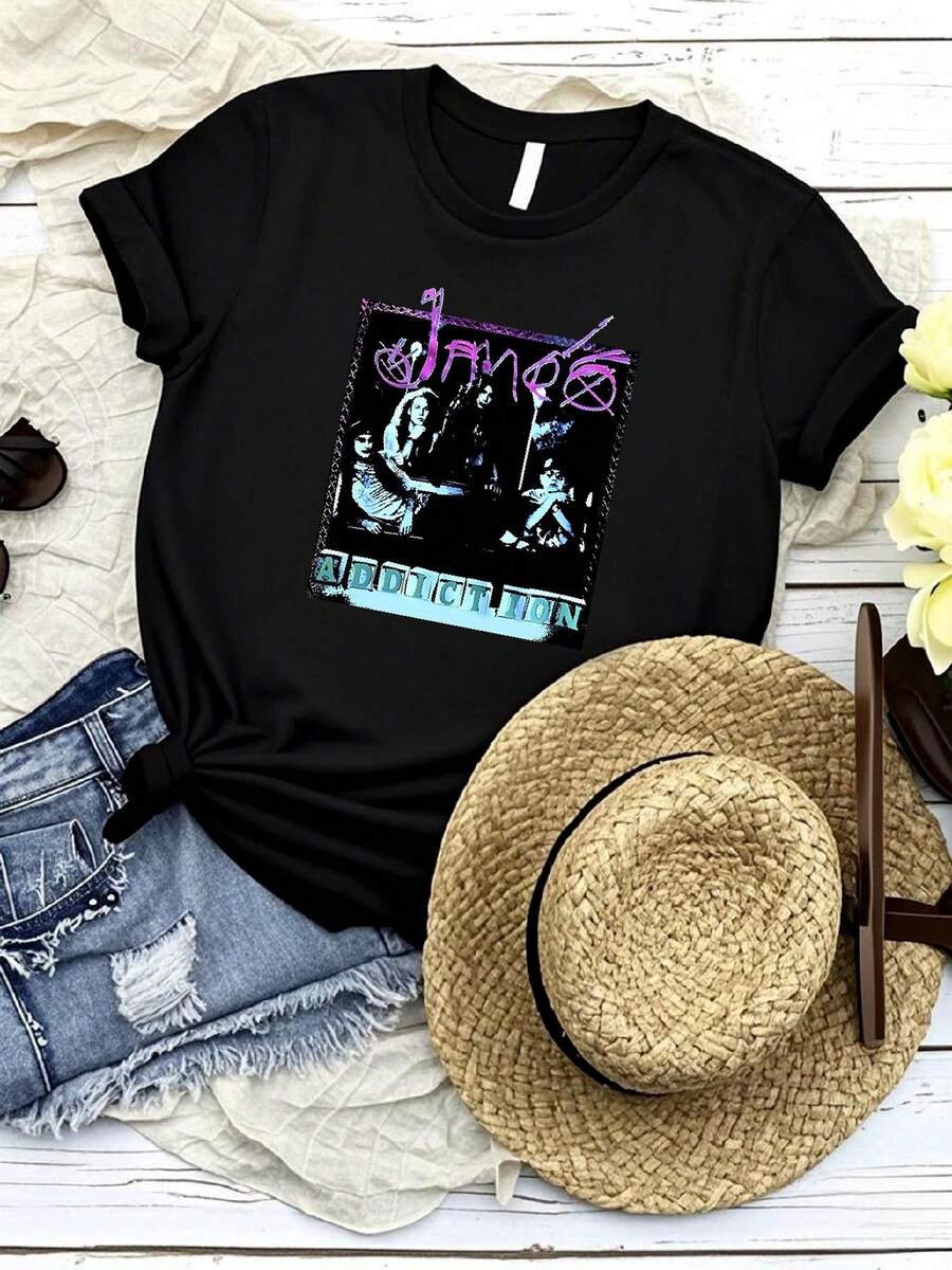 Women T-Shirts - 黑色 - 查看 1