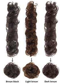 14-26 Inch 3PCS Straight Hair Bundles , Unprocessed Virgin Straight Synthetic Fiber,Width 100cm - Multicolor - View 2