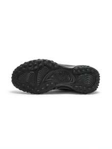 Puma Unisex-Rollcat-Black-Dark Gray-Silver Sports Casual Shoes Low-Top 40878403 - Black and White - View 5