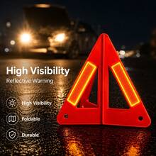 Warning Triangle Reflective Sign - Warning Triangle - View 6