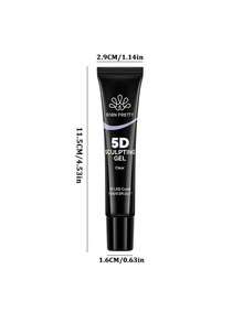 BORN PRETTY 2入 15ml 5D 雕塑凝膠 透明精緻雕刻與造型 免工具易擠壓 UV LED 美甲沙龍美甲使用 - 無色 - 查看 3