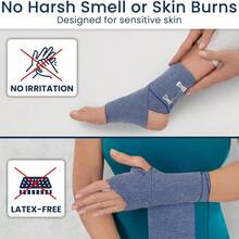 1pc Reusable Ice Compression Bandage, Sports Protection Cold Compress Wrap With Adjustable Strap And Buckle, Suitable For Knee, Calf, Wrist - Multicolor - View 5