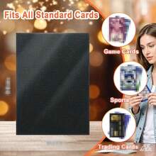 100/50pcs 66*91mm Matte Card Sleeves, 100/50pcs 66*91mm Matte Card Sleeves, Display Personalized Design Protective Covers - Multicolor - View 2