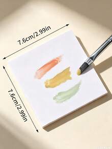 50pcs Gel Nail Art Color Paper, Disposable Waterproof Nail Art Mixed Painting Paper, One-Tear One-Use DIY Color Paper, Nail Art Enhancement Display Tool - Sets - View 8