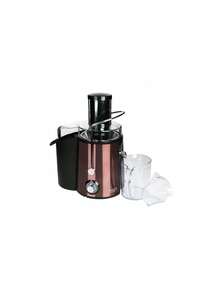 Adler Juicer, Centrifugal Juicer, Fruit & Vegetable Juicer - 75mm Feed Chute, 2 Speed Levels, Stainless Steel, 2L Pulp Container, 1000W (Max 2000W), Copper - EU E Type Plug(220-240V) - View 2