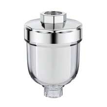 2 Shower Head Filters + 6 Filter Cartridges, This Shower Head Filter Features A Visual Transparent Window, Allowing You To Monitor The Filter Cartridge's Dirtiness Status And Replace It Timely. Extends The Lifespan Of Shower Accessories, A Practical Bathroom Water Purification Product - Multicolor - View 7
