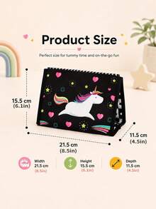 Mainan Buku Kain Gaya Kalender untuk Bayi Baru Lahir, Pola Kontras Tinggi Hitam Putih Merah, Dengan Cermin Datar dan Cermin Tertawa Lucu, Kertas Berkerut Terintegrasi, Halaman yang Dapat Dibuka, Desain Berdiri, Dapat Dicuci, Portabel untuk Mobil dan Perjalanan, Mainan Edukasi Kognitif Sensorik Dini untuk Bayi, Hadiah Halloween Natal, Hadiah untuk Bayi Baru Lahir - MultiWarna - View 2