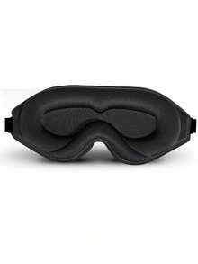1pc Ultra-Soft 3D Blackout Sleep Mask, Relieves Insomnia, Unisex, Student Nap Travel Eye Mask, Suitable For Long Flights, Deep Sleep, Business Trips, Yacht Travel, Essential Back-To-School Rest Accessory - Multicolor - View 7