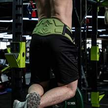 BOXERGING Weighted Pull-Up Belt With Thickened Iron Chain For Strength Training, Single Bar Waist Strength For Men - Multicolor - View 7