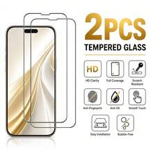 CASECOPS 2 Packs HD Tempered Glass Screen Protector, Compatible With IPhone 18 Pro 18 Pro Max 17 16 15 14 13 12 11 Xr X All Series, Ultra HD, 9H Hardness Screen Protection, Full Coverage, Anti-Fingerprint, Anti-Scratch, Suitable For Daily, Office And Home Use, Suitable For Phone Cases And Accessories, High-Quality Cell Phone Accessories - 2Pcs - View 42