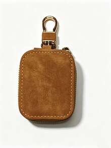 Cross-Border Popular Key Pouch, Unisex Lock Clasp Bag, Universal Portable Car Key Chain Organizer With Large Capacity, Multi-Functional, Compact And Easy To Use, For Home - Key Pouch - View 9