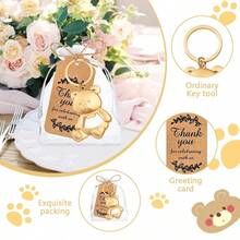 4/6/9/10/12/15 Peças Conjunto de Abridor de Mamadeira de Bebê Urso & Acessórios | Presente de Agradecimento Perfeito para Convidados de Festa de Mães Grávidas | Caixa de Presente Prática, Fofa e Memorável - A - Visão 9