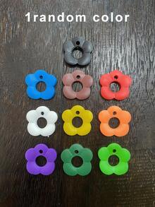 1/4/12 buah Penutup Kunci Elastis Warna-warni, Tutup Kunci Berbentuk Bunga, Mudah Diidentifikasi, Warna Acak, Cocok untuk Saudari dan Teman, Hadiah Hari Valentine/Hari Ibu/Ulang Tahun, Aksesori Dekoratif Musiman, Perlengkapan Liburan - View 8