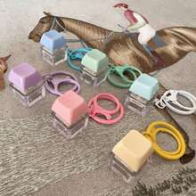 Solid Color Plastic Keyboard Keycap Stress Relief Keychain, Mechanical Switch Button Pressure Release Pendant, Portable Backpack Charm, Pocket-Sized Handheld Accessory, Daily Decorative Ornament And Holiday Gift - Multicolor - View 6